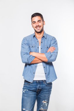 öylesine hansome genç adam izole