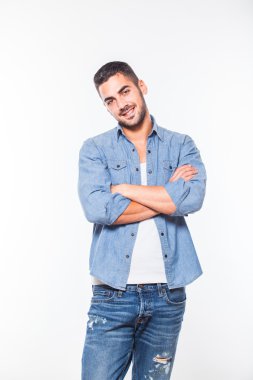 öylesine hansome genç adam izole