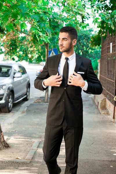 dışında yürüme zarif işadamı