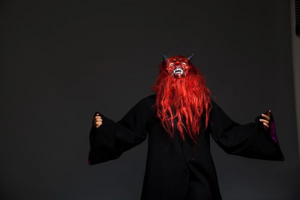 Halloween monster on dark background — Stock Photo, Image