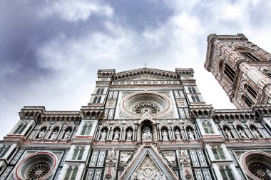 Floransa, İtalya - 28 Aralık 2017 - İtalya 'daki Santa Maria del Fiore Katedrali