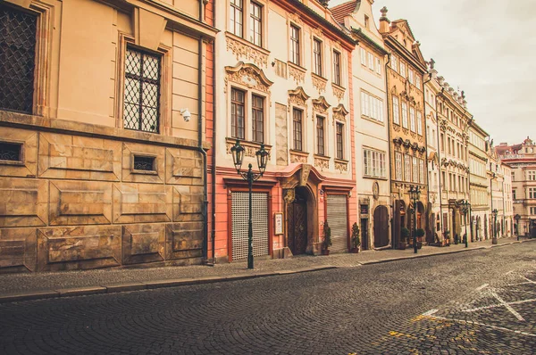 Praga República Checa Fevereiro 2018 Edifício Antigo Parte Central Cidade — Fotografia de Stock