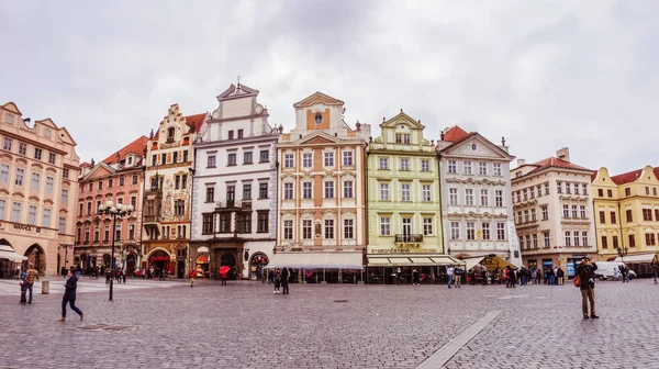 Prag Çek Cumhuriyeti Şubat 2018 Prag Eski Kentinde Muhteşem Mimari — Stok fotoğraf