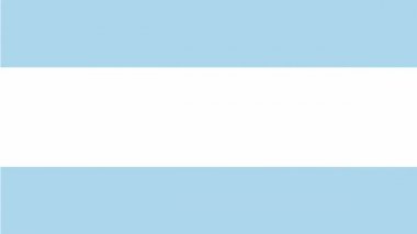 Chicago şehri Illinois Amerikan bayrağı animasyon videosu