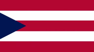 Ohio eyaleti bayrak animasyon videosu