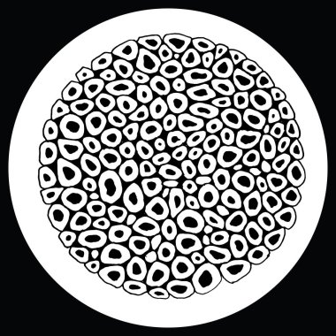 Plaka izleri için dekoratif desenler Tişörtler için logo mandala düz vintage elementler