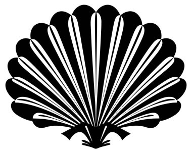 İzole edilmiş çiçek süsü. siyah ve beyaz çizim tasarımı