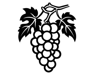 Üzüm simgesi, basit tarzı