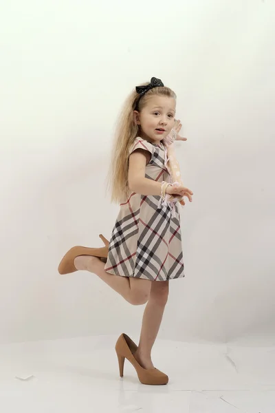 Niños de belleza, moda infantil — Foto de Stock