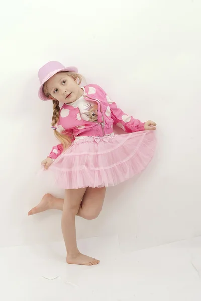 Crianças de beleza, moda de criança Fotografias De Stock Royalty-Free