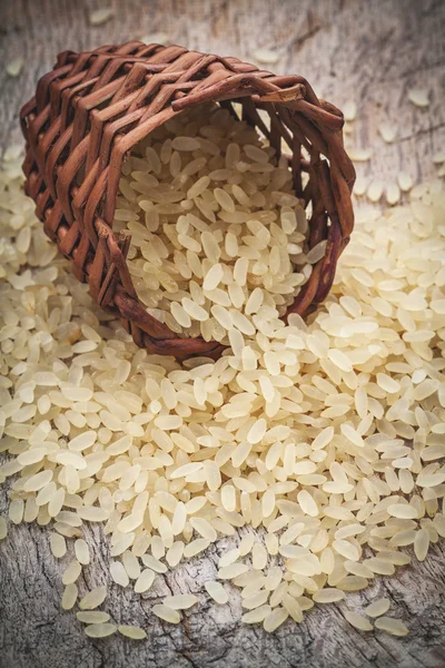 Kahverengi pirinç ayrılmaz — Stok fotoğraf