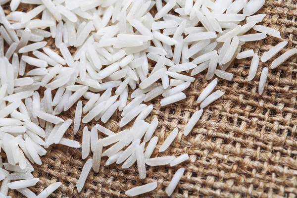 Primer plano del arroz basmati — Foto de Stock