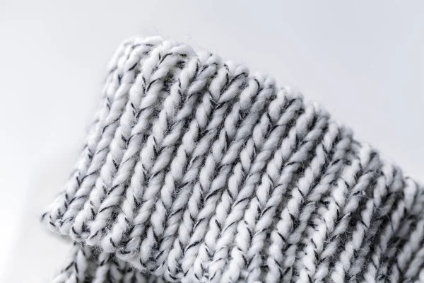 Wool fabric white — Stock Photo, Image