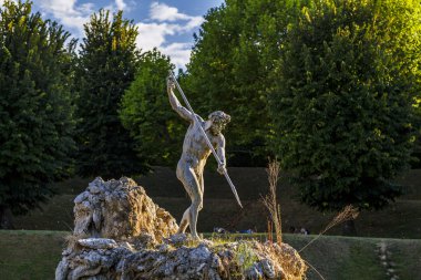 Floransa, Neptün fountain.italy Boboli Bahçe.