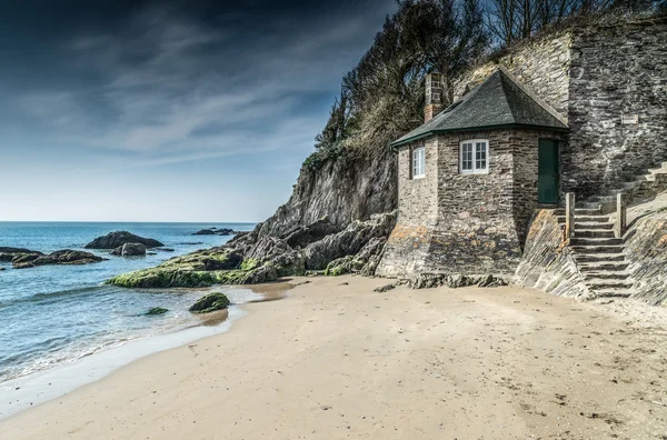 Mothcombe Beach, Devon — kuvapankkivalokuva