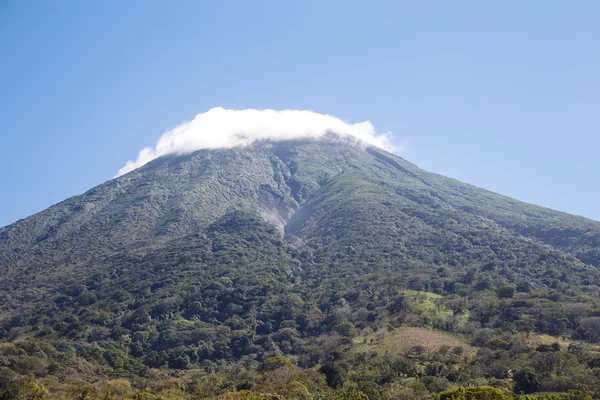 Concepcion Volcano pohled z Rozloha ostrova — Stock fotografie