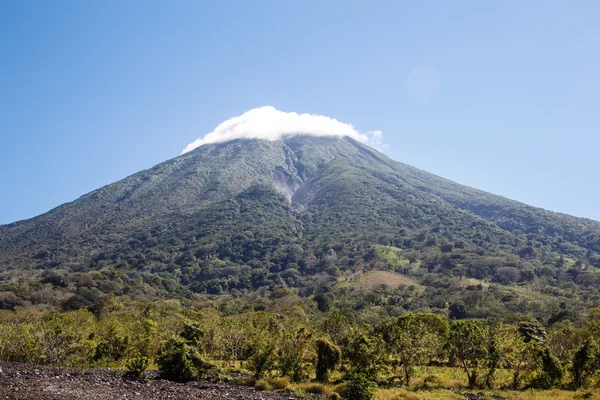 Concepcion Volcano View from eiland Ometepe — Stockfoto