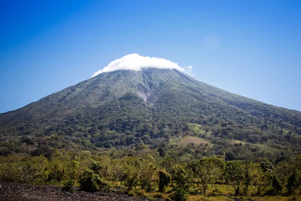 Concepcion Volcano View from eiland Ometepe — Stockfoto