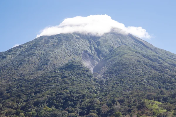 Concepcion Volcano pohled z Rozloha ostrova — Stock fotografie