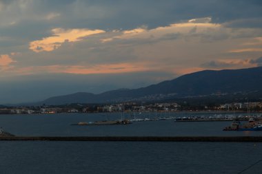 Gül panoramik görünümü, Costa Brava, Catalunya