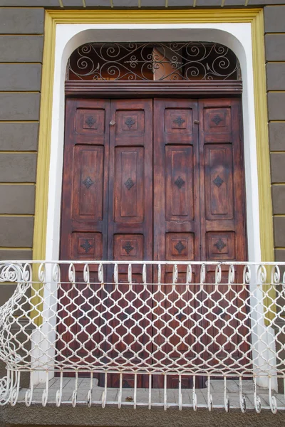 Vieille porte vue en détail — Photo