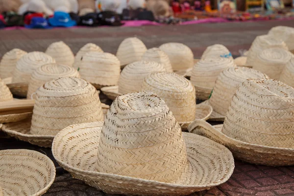 Sombreros de Panamá hechos a mano — Foto de Stock