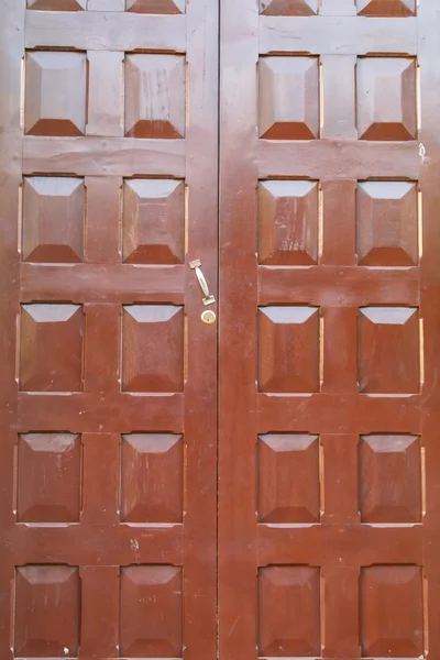 Vieille porte en bois en détail — Photo