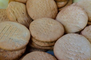 arka plan olarak el yapımı kurabiye