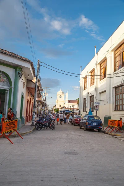 尼加拉瓜莱昂的街 — 图库照片