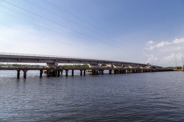 Birdge en vista al mar en Nicaragua —  Fotos de Stock