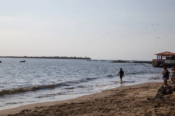 Plaża z Corinto, Nikaragua — Zdjęcie stockowe