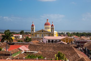 Granada city from Nicaragua clipart