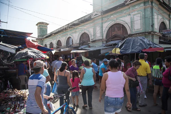 Mercado en la calle desde Granada, Nicaragua — Foto de Stock