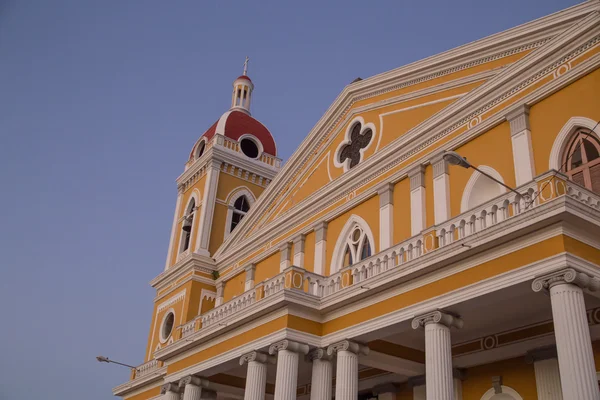 니카라과에서 그라나다 대성당 보기 — 스톡 사진
