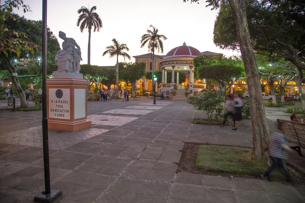 Granda vista da cidade da Nicarágua — Fotografia de Stock