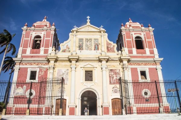 El Calvario Church od Leon, Nikaragua — Zdjęcie stockowe