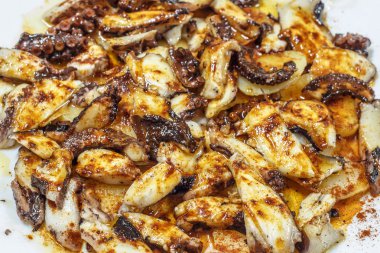 pulpo a la gallega, spanish food