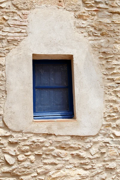 Rustic facade house — Stock Photo, Image