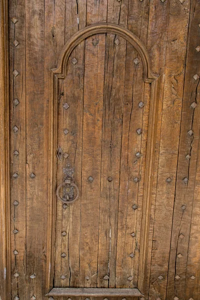 Πόρτα από ξύλο λεπτομερώς — Φωτογραφία Αρχείου