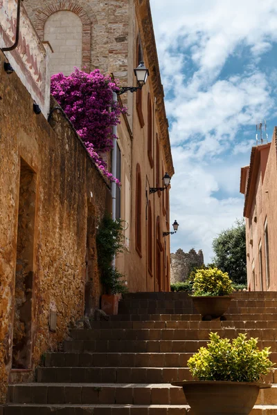 Begur-Street view — Stockfoto