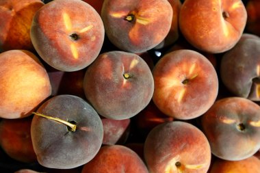 Şeftali bir arka plan olarak