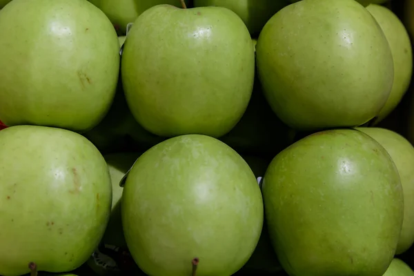 Green apple group — Stock Photo, Image