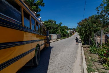 Nikaragua halk otobüsü Somoto üzerinden