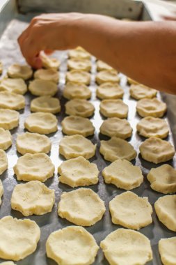 ham tipik el yapımı rosquillas