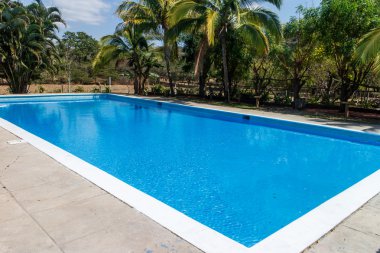 arka plan, avuç içi ile büyük Havuzu