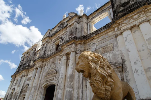 Cattedrale di Leon in Nicaragua — Foto Stock