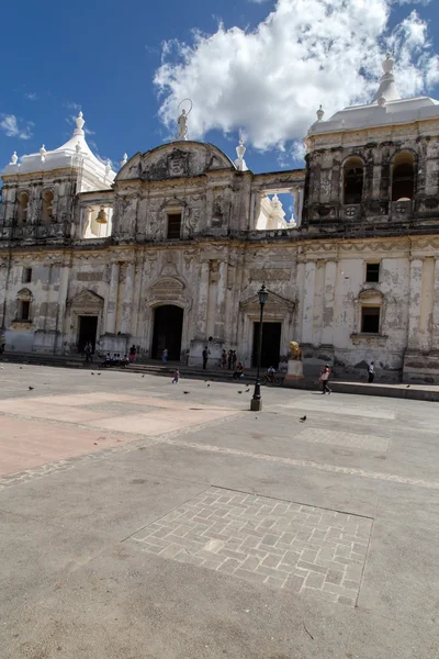 Cathedral of Leon in Nicaragua — Stock Photo, Image