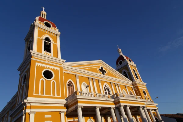 Granada cathedral facade view Royalty Free Stock Images