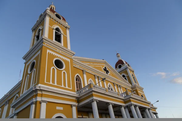 格拉纳达大教堂户外立面景观 — 图库照片