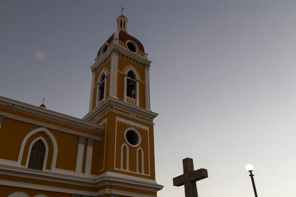 Catedral de Granada vista na Nicarágua — Fotografia de Stock